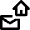 Email Home Inbox Icon from Nova Line Set