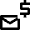 Email Money Fund Icon from Nova Line Set