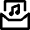 Email Music Icon from Nova Line Set