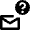 Email Question Icon from Nova Line Set
