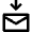Email Recieve Icon from Nova Line Set