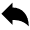 Email Reply Icon from Nova Solid Set