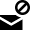 Email Restrict Icon from Nova Solid Set