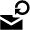 Email Return Icon from Nova Solid Set