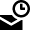 Email Schedule Timer Send Icon from Nova Solid Set