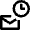 Email Schedule Timer Send Icon from Nova Line Set