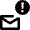 Email Warning Icon from Nova Line Set