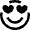 Emoji Heart Eyes In Love Icon from Nova Line - Free Set