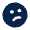 Confused Fill Icon from Mingcute Fill Set