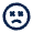 Unhappy Dizzy Line Icon from Mingcute Line Set