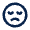 Unhappy Line Icon from Mingcute Line Set