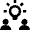 Employment Employee Idea Brainstorm Icon from Nova Line Set