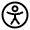 Accessibility Icon from Solar Linear Set