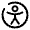 Accessibility Icon from Solar Broken Set