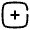Add Square Icon from Solar Broken Set