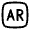 Augmented Reality Icon from Solar Linear Set