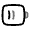 Battery Half Icon from Solar Line Duotone Set