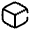 Box Minimalistic Icon from Solar Broken Set