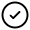 Check Circle Icon from Solar Linear Set