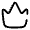 Crown Minimalistic Icon from Solar Broken Set