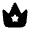 Crown Star Icon from Solar Bold Set