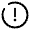 Danger Circle Icon from Solar Broken Set