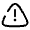 Danger Triangle Icon from Solar Broken Set