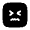 Confounded Square Icon from Solar Bold Set