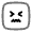Confounded Square Icon from Solar Line Duotone Set