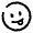 Emoji Funny Circle Icon from Solar Broken Set