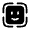 Face Scan Square Icon from Solar Bold Set
