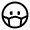 Facemask Circle Icon from Solar Linear Set