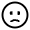 Sad Circle Icon from Solar Linear Set