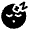 Sleeping Circle Icon from Solar Bold Set