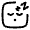 Sleeping Square Icon from Solar Linear Set