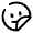 Sticker Smile Circle Icon from Solar Broken Set