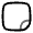 Sticker Square Icon from Solar Line Duotone Set