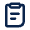 Clipboard Line Icon from Mingcute Line Set
