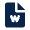 Doc Fill Icon from Mingcute Fill Set
