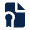 File Certificate Fill Icon from Mingcute Fill Set