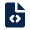 File Code Fill Icon from Mingcute Fill Set