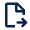 File Export Line Icon from Mingcute Line Set