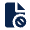 File Forbid Fill Icon from Mingcute Fill Set