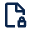 File Locked Line Icon from Mingcute Line Set