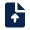 File Upload Fill Icon from Mingcute Fill Set