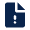 File Warning Fill Icon from Mingcute Fill Set