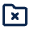 Folder Delete Line Icon from Mingcute Line Set