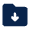 Folder Download Fill Icon from Mingcute Fill Set
