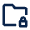 Folder Locked 2 Line Icon from Mingcute Line Set