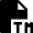 File Copyright Tm Icon from Nova Solid Set